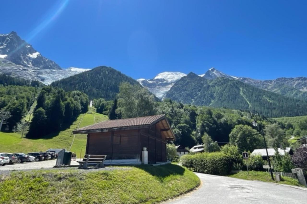 Apt With Nice View Near The Center Of Chamonix Exterior foto