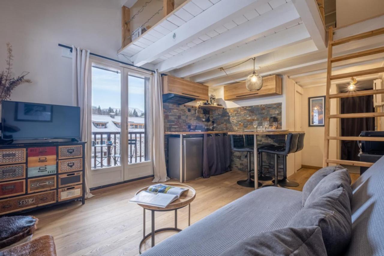 Apt With Nice View Near The Center Of Chamonix Exterior foto